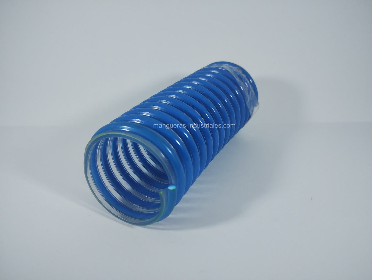 Tubería PVC de alta flexibilidad con refuerzo de PVC rígido antichoc, diseñada para brindar una solución óptima en procesos que requieren succión ligera